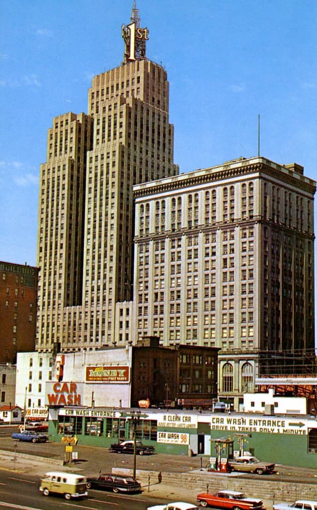 First National Bank Building in downtown Saint Paul